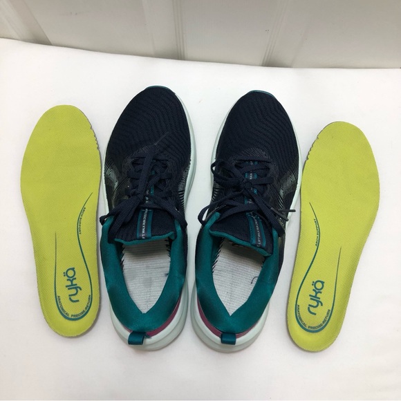 Ryka Women's Never Quit Training Performance Running Athletic Navy Sneakers 8.5 - Picture 12 of 13